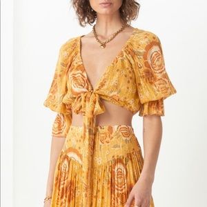 NWT Spell & The Gypsy Mystic Tie Top